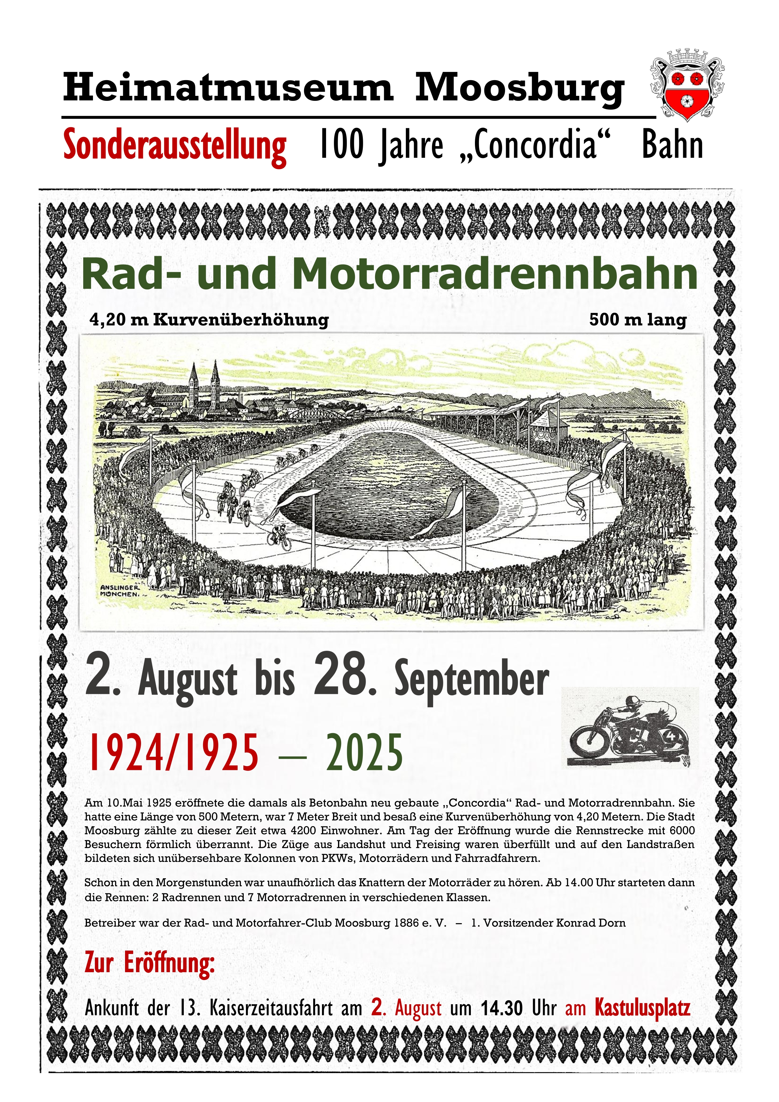 Sonderausstellung Concordia Bahn Moosburg